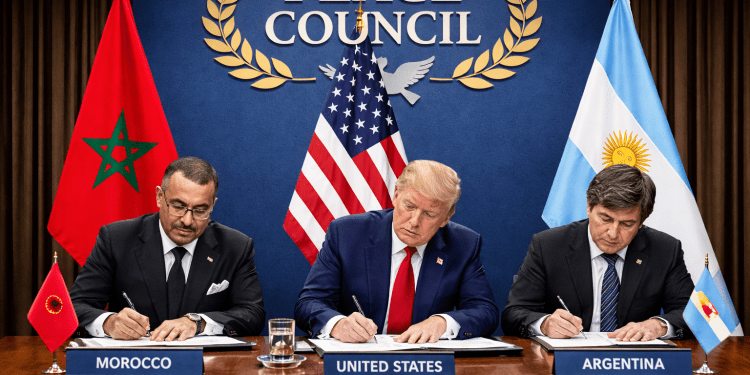 Marruecos y Argentina sellan su adhesión al Consejo de Paz de Trump: un nuevo eje diplomático de coincidencias