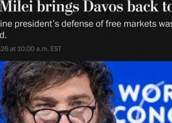 Fuerte respaldo editorial en The Washington Post a Javier Milei tras su paso por Davos