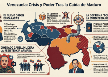 Venezuela al filo de la guerra civil: vacío de poder, milicias en las calles y un tablero regional en máxima tensión