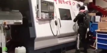 Activistas pro-palestinos atacan en Escocia una planta vinculada a la cadena del F-35