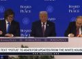 Trump lanzó el Consejo de la Paz en Davos con Milei y analistas advierten que buscaría “reemplazar” al Consejo de Seguridad de la ONU