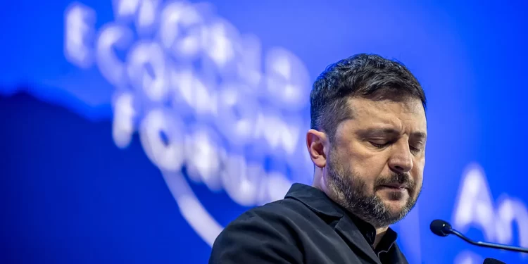 Zelenski fustigó a Europa en Davos por la falta de liderazgo frente a Rusia y advirtió que el continente “parece perdido”
