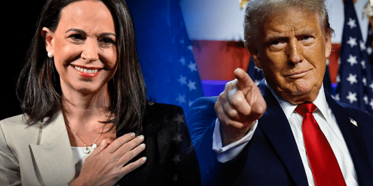Trump coloca a María Corina Machado en el centro de la escena y desliza un posible encuentro en la Casa Blanca por el Nobel de la Paz…¿se hará del premio?