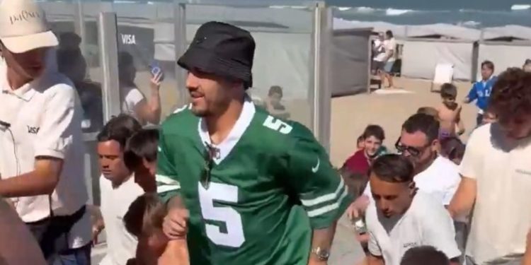 Video: la locura por Leandro Paredes en la costa argentina