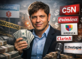 Kicillof y la pauta: los medios y periodistas más beneficiados mientras la provincia sigue reclamando seguridad y salud