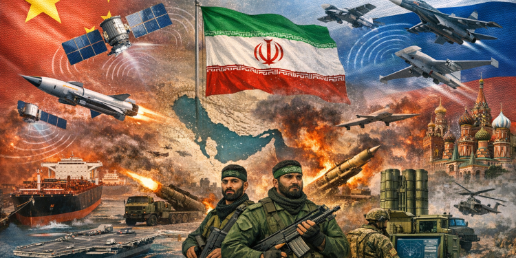 China y Rusia apuntalan a Irán por vías distintas y ayudan a sostener su resistencia en plena guerra