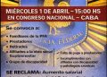 La protesta inédita de las fuerzas federales expone una crisis salarial y sanitaria que TNA venía advirtiendo