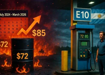 Petróleo en llamas: el salto del Brent amenaza la nafta y la inflación, pero abre un viento de cola de dólares para Argentina