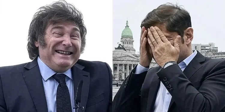 Milei se afirma en la carrera hacia 2027 y una encuesta lo muestra 20 puntos arriba de Kicillof en balotaje