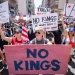 Protestas de No Kings, millones y la sombra de la izquierda organizada para atacar a Trump