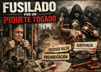 Fusilado por un piquete togado