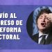 Milei va por la reforma electoral a full!!!: manda al Congreso el fin de las PASO, endurece partidos y suma Ficha Limpia