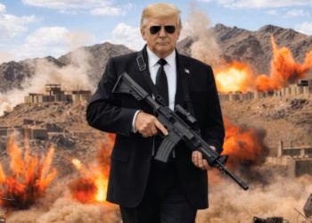 Trump presiona a Irán y exhibe fuerza con una imagen armada y “sugiere” “¡Más les vale espabilar pronto!”