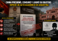 Escándalo diplomático: las presiones de China lograron censurar un evento académico en Buenos Aires y el Gobierno guarda silencio
