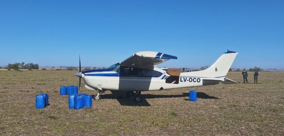 Dos narcoavionetas en ocho días remarcan que Santa Fe es una pista caliente para la cocaína boliviana