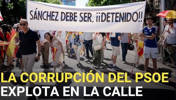 Madrid se movilizó contra Sánchez y pidió la detención de Zapatero en medio del avance del caso Plus Ultra