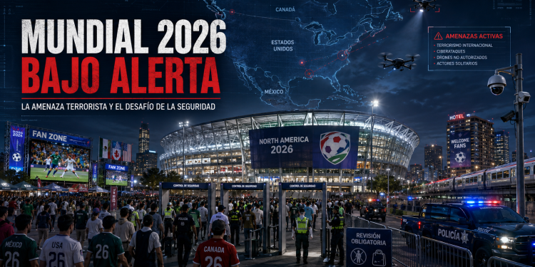El Mundial 2026 bajo alerta: un informe del CSIS advierte sobre riesgos terroristas y objetivos vulnerables