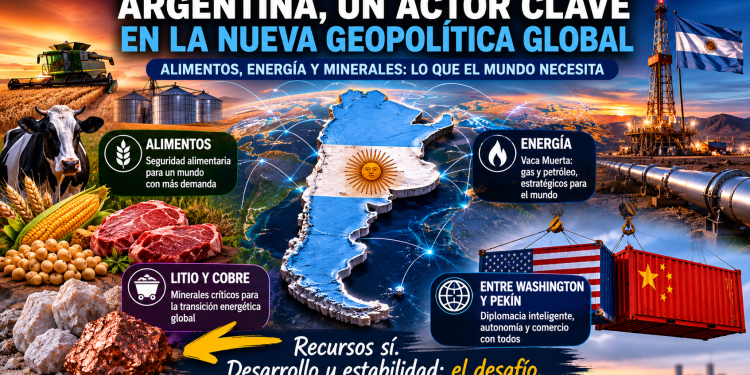 Economía Sencilla 89:  La nueva geopolítica de Argentina: alimentos, energía y minerales en un mundo fragmentado y con alta demanda de ello.