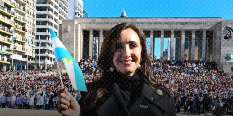 Villarruel expuso la fractura con Milei en Rosario y apuntó contra Adorni: “Está peleado con los valores de Belgrano”