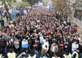 Una multitud, de más de 7 kilometros, despidió al Indio Solari: lágrimas, banderas y canciones para el último adiós
