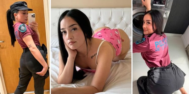 Nicole Verón: de la exoneración por videos eróticos con uniforme a una detención por arma ilegal tras un choque fatal