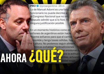 El PRO le suelta la mano a Adorni y le pide a Milei que “defienda el cambio” antes que al jefe de Gabinete