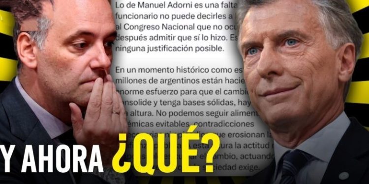 El PRO le suelta la mano a Adorni y le pide a Milei que “defienda el cambio” antes que al jefe de Gabinete