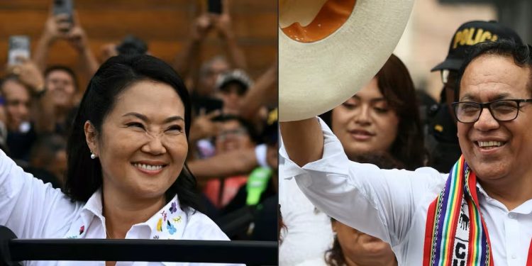 Perú queda al borde de una definición milimétrica, recién ahora con Sanchez arriba y los mercados ya sienten el temblor político