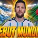 Argentina debuta ante Argelia con Messi titular y una sola duda en el lateral derecho