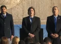 Milei volvió a Rosario por el Día de la Bandera y buscó mostrar poder en medio del ruido interno