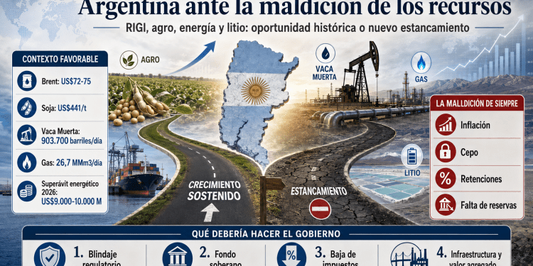 Economía Sencilla 94: La Maldición de los Recursos-Commodities vs. Oportunidad Histórica