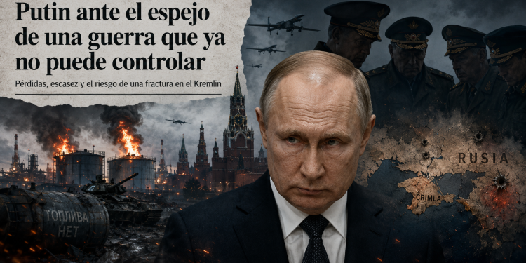 Rusia frente a una guerra que consume soldados, territorio, energía, devora su economía y al mismo Putin