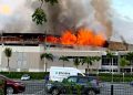 Alarma en Lima: un incendio obligó a evacuar el hotel Sheraton y movilizó a varias dotaciones de bomberos