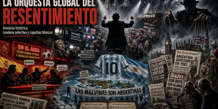 La orquesta global del resentimiento, amnesia y las capuchas blancas.