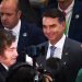 Milei en campaña: desembarcó en Brasil para apoyar a Flávio Bolsonaro y enfurecer a Lula