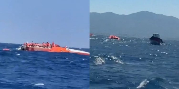 Una explosión abre la hipótesis de sabotaje en el ferry hundido frente a Chipre y la sombra rusa entra en el análisis