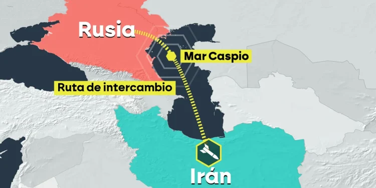 Rusia reabastece armas a Irán por donde Occidente no puede entrar