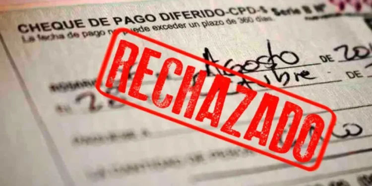 Cheques en rojo: subieron 6,6% y la cadena de pagos sigue bajo presión