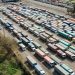 Positivo: El maíz desborda los puertos del Gran Rosario con 4.258 camiones en un día y una cosecha récord