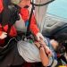Prefectura ejecutó un rescate aéreo a 425 kilómetros de Mar del Plata