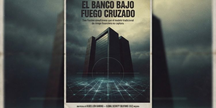El banco bajo fuego cruzado: Tres frentes simultáneos que el modelo tradicional de riesgo financiero no captura
