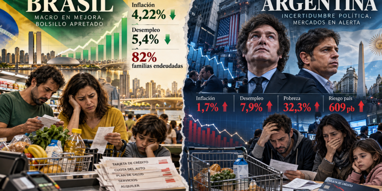 Brasil enciende una alarma para Argentina: la macro puede mejorar mientras el bolsillo se deteriora