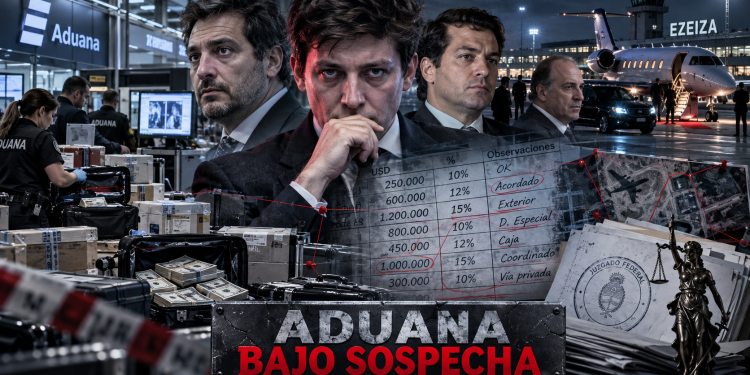 Aduana bajo sospecha: una denuncia apunta a una caja clandestina en el área de poder de Santiago Caputo