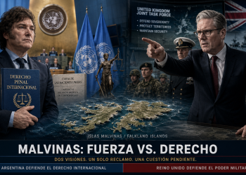 Milei habló de leyes y sanciones; Londres respondió con tropas en alerta en Malvinas