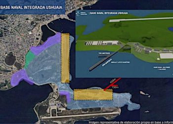 Malvinas y Antártida: Milei pone más de $300.000 millones en la Base Naval de Ushuaia