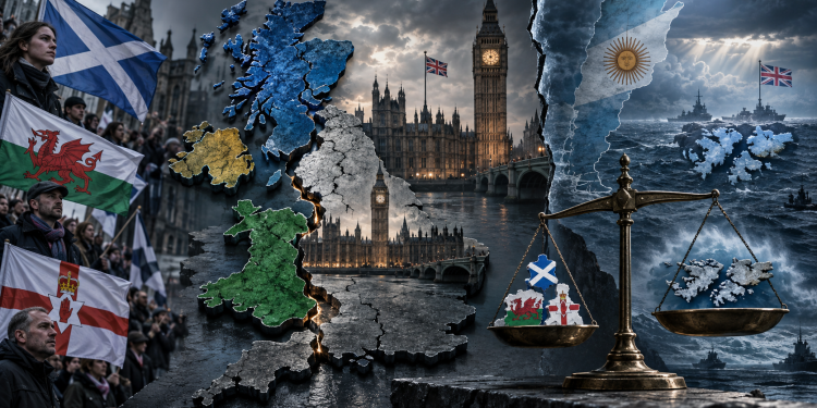 La autodeterminación según Londres: válida en Malvinas, condicionada para Escocia, Gales e Irlanda del Norte