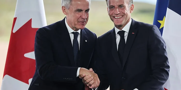 Canadá gira hacia Europa: Macron y Carney sellan un eje atlántico en plena tensión con Trump