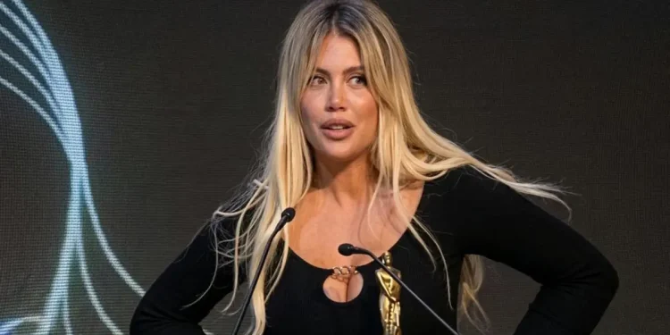 Wanda Nara ganó un Martín Fierro: la generosidad de APTRA sin límites