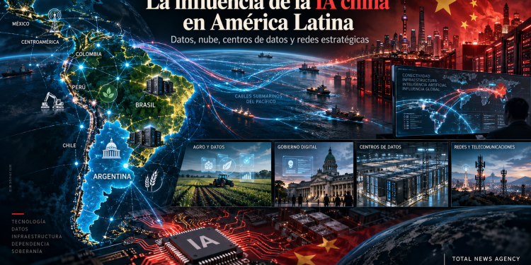 China extiende su poder digital sobre América Latina: IA, datos, nube y cables estratégicos