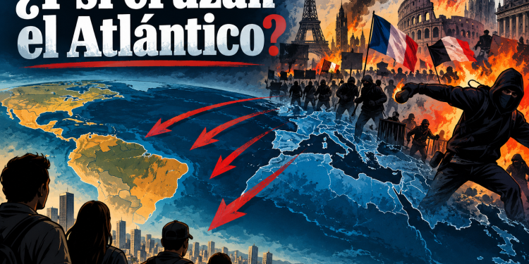 ¿Y si cruzan el Atlántico?